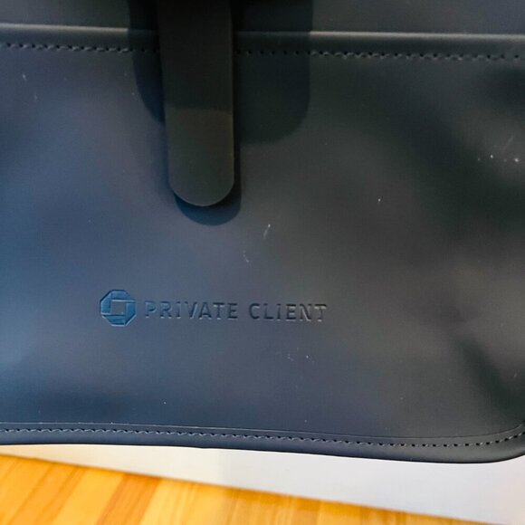 Brand New Rains Mini Water Resistant Backpack Navy - Picture 9 of 16